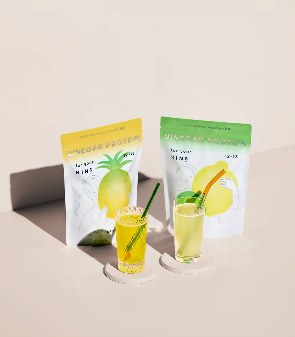 KINS VINEGAR PROTEIN レモンライム風味 280g
