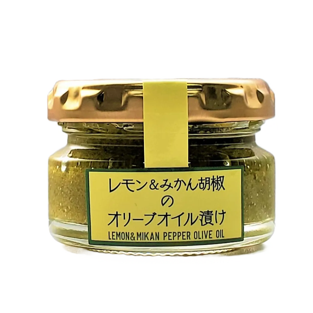 ＩＳフーズ 瀬戸内産レモン＆みかん胡椒のオリーブオイル漬け35ｇ