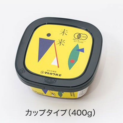 自然栽培みそ 未来 400g