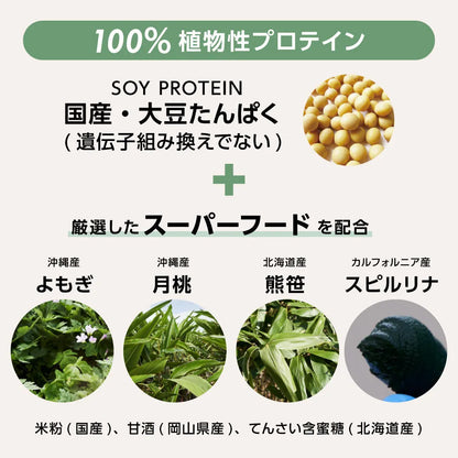 プロテインブレンド（グリーンモンスター) 240g